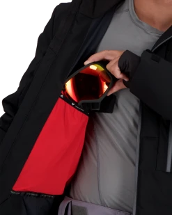 Obermeyer Caldera Down Hybrid Jacket - Black -Obermeyer Sales Store WebZoom 2101416009 S11 MODDET7