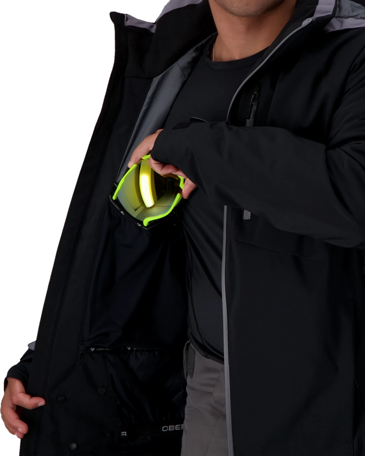 Obermeyer Raze Jacket - Black 11 Obermeyer Raze Jacket - Black - Image 9