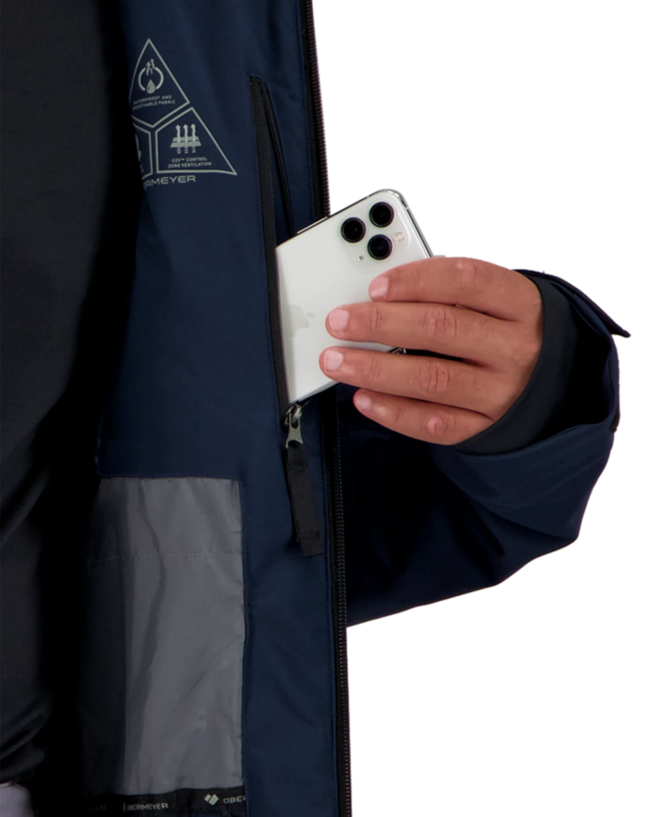 Obermeyer Raze Jacket - Admiral 9 Obermeyer Raze Jacket - Admiral - Image 7