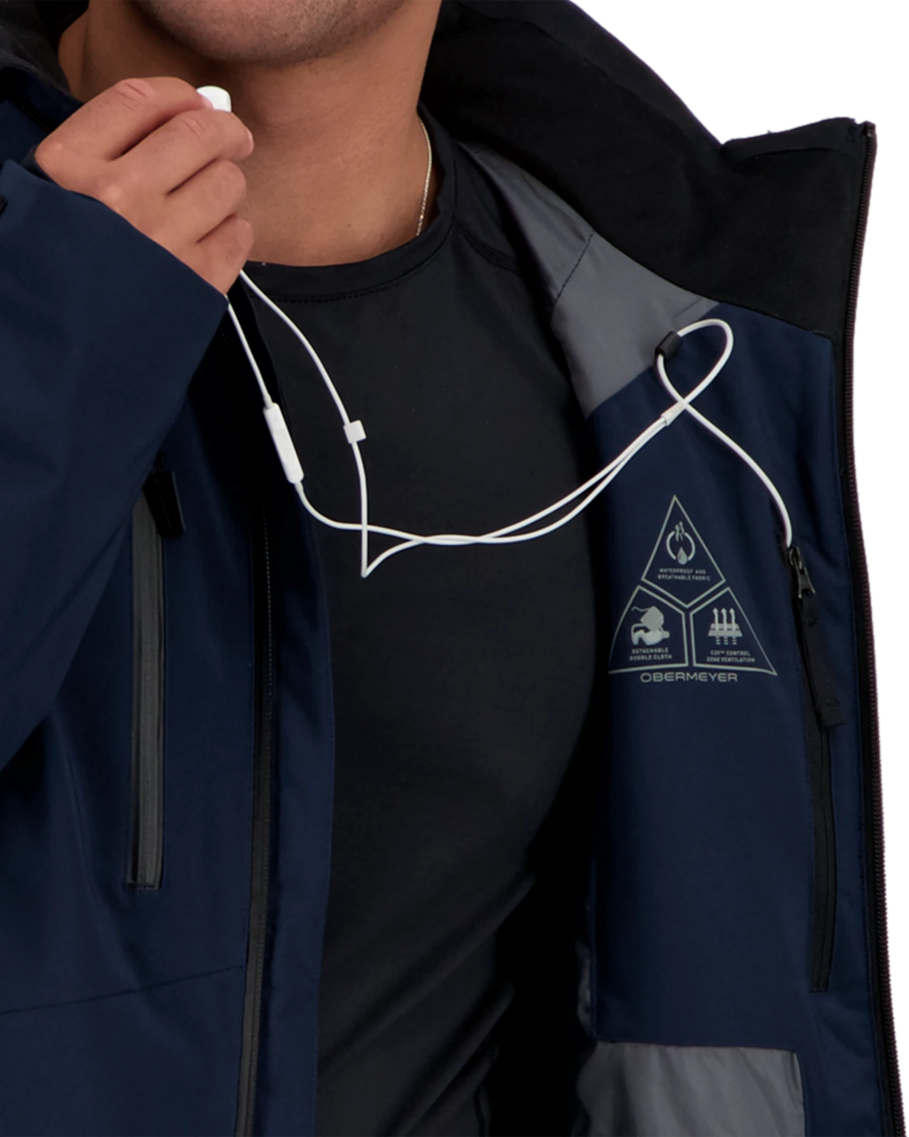 Obermeyer Raze Jacket - Admiral 10 Obermeyer Raze Jacket - Admiral - Image 8