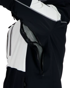 Obermeyer Iba Down Hybrid Jacket - Black -Obermeyer Sales Store WebZoom 2104116009 S07 MODDET3