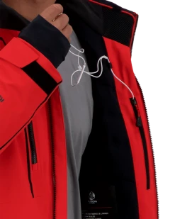 Obermeyer Iba Down Hybrid Jacket - Brakelight -Obermeyer Sales Store WebZoom 2104119042 S09 MODDET5