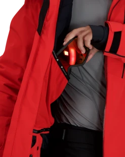 Obermeyer Iba Down Hybrid Jacket - Brakelight -Obermeyer Sales Store WebZoom 2104119042 S10 MODDET6