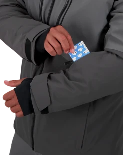 Obermeyer Iba Down Hybrid Jacket - Coal -Obermeyer Sales Store WebZoom 2104120004 S06 MODDET2