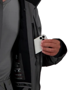 Obermeyer Iba Down Hybrid Jacket - Coal -Obermeyer Sales Store WebZoom 2104120004 S08 MODDET4