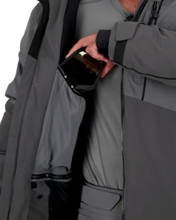 Obermeyer Iba Down Hybrid Jacket - Coal -Obermeyer Sales Store WebZoom 2104120004 S10 MODDET6