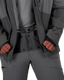 Obermeyer Iba Down Hybrid Jacket - Coal -Obermeyer Sales Store WebZoom 2104120004 S11 MODDET7