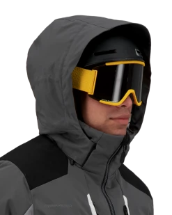 Obermeyer Foundation Jacket - Coal -Obermeyer Sales Store WebZoom 2110020004 S12 MODDET8