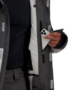 Obermeyer Grommet Jacket - Fog -Obermeyer Sales Store WebZoom 2110117001 S09 MODDET5