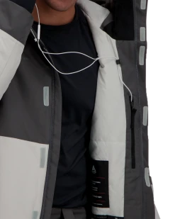 Obermeyer Grommet Jacket - Fog -Obermeyer Sales Store WebZoom 2110117001 S10 MODDET6