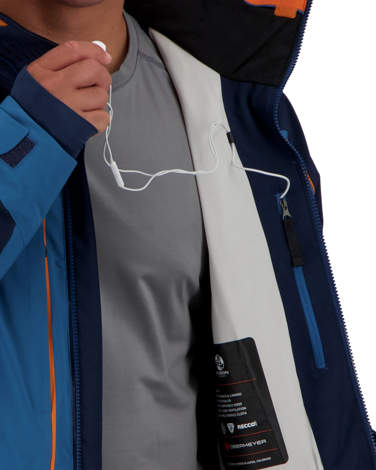 Obermeyer Kodiak Jacket - Admiral 11 Obermeyer Kodiak Jacket - Admiral - Image 9