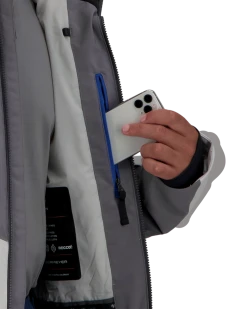 Obermeyer Charger Jacket - Fog -Obermeyer Sales Store WebZoom 2110317001 S08 MODDET4