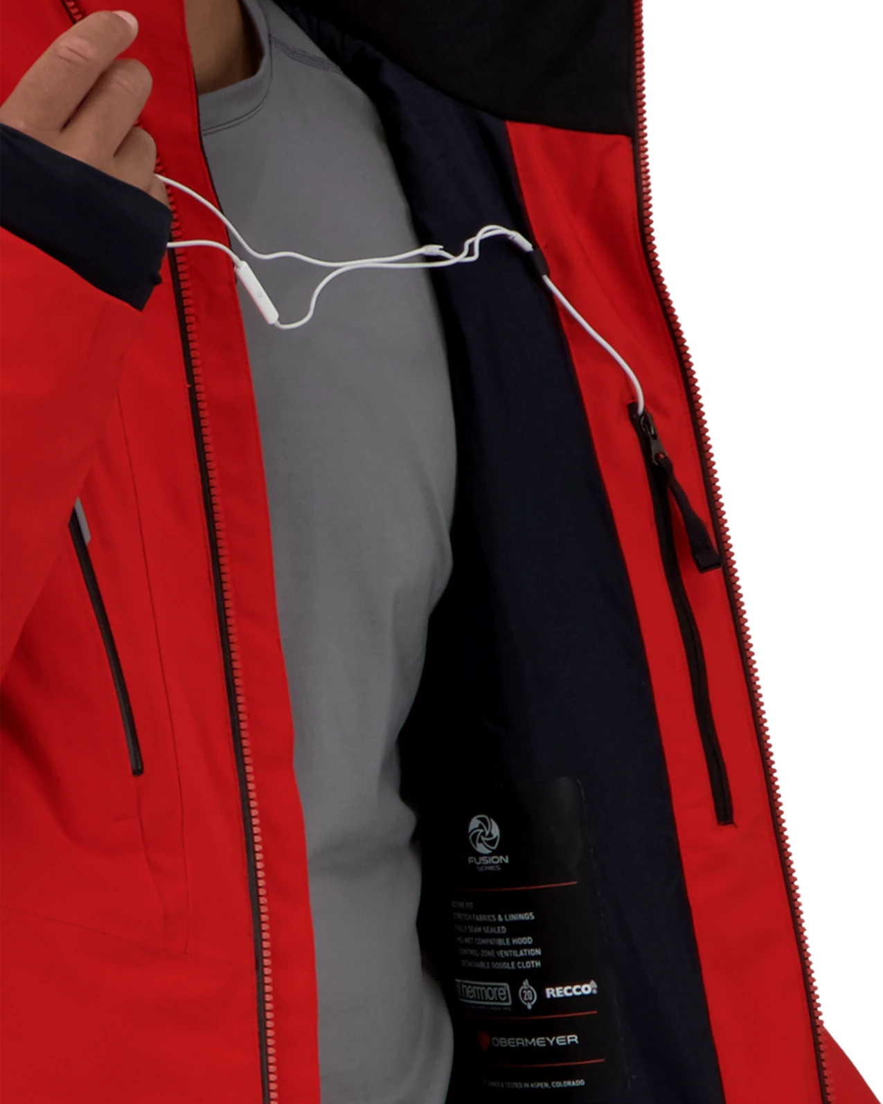 Obermeyer Charger Jacket - Brakelight 10 Obermeyer Charger Jacket - Brakelight - Image 8