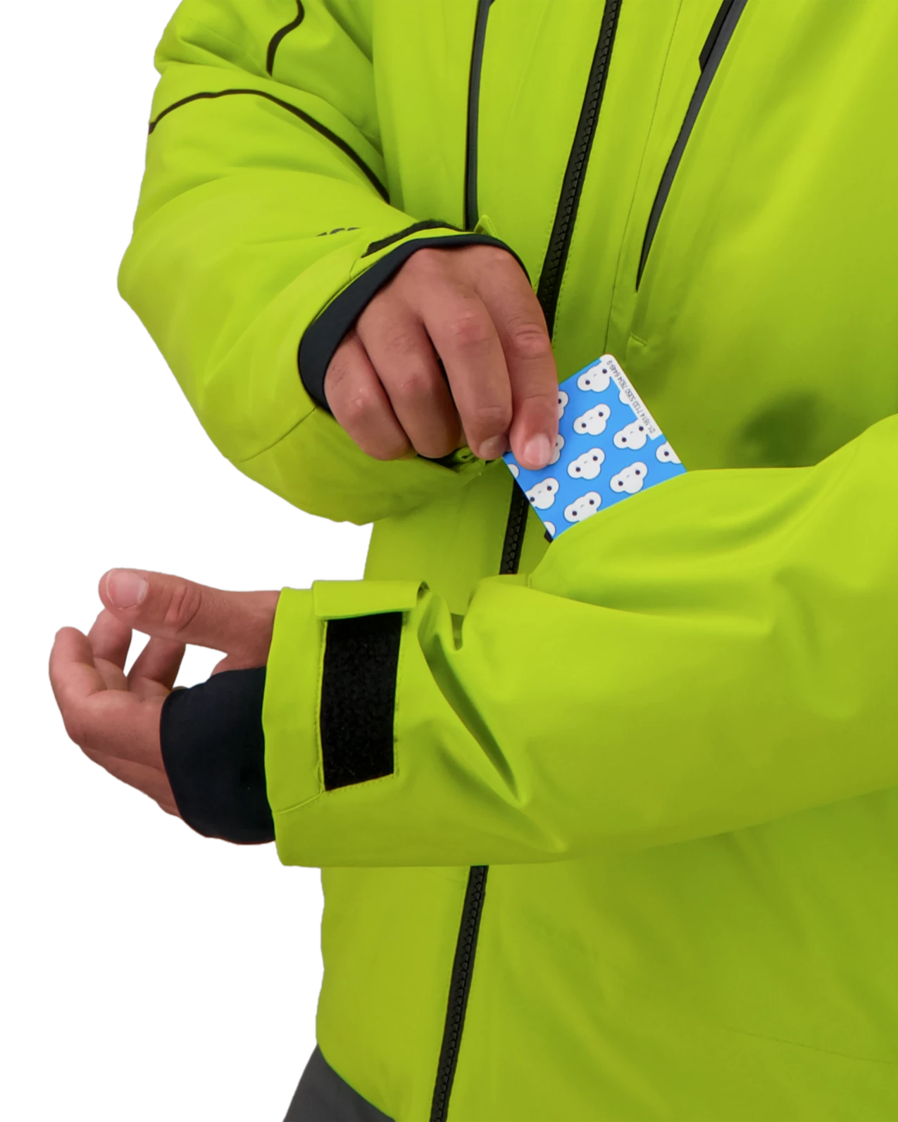 Obermeyer Charger Jacket - Matcha 7 Obermeyer Charger Jacket - Matcha - Image 5