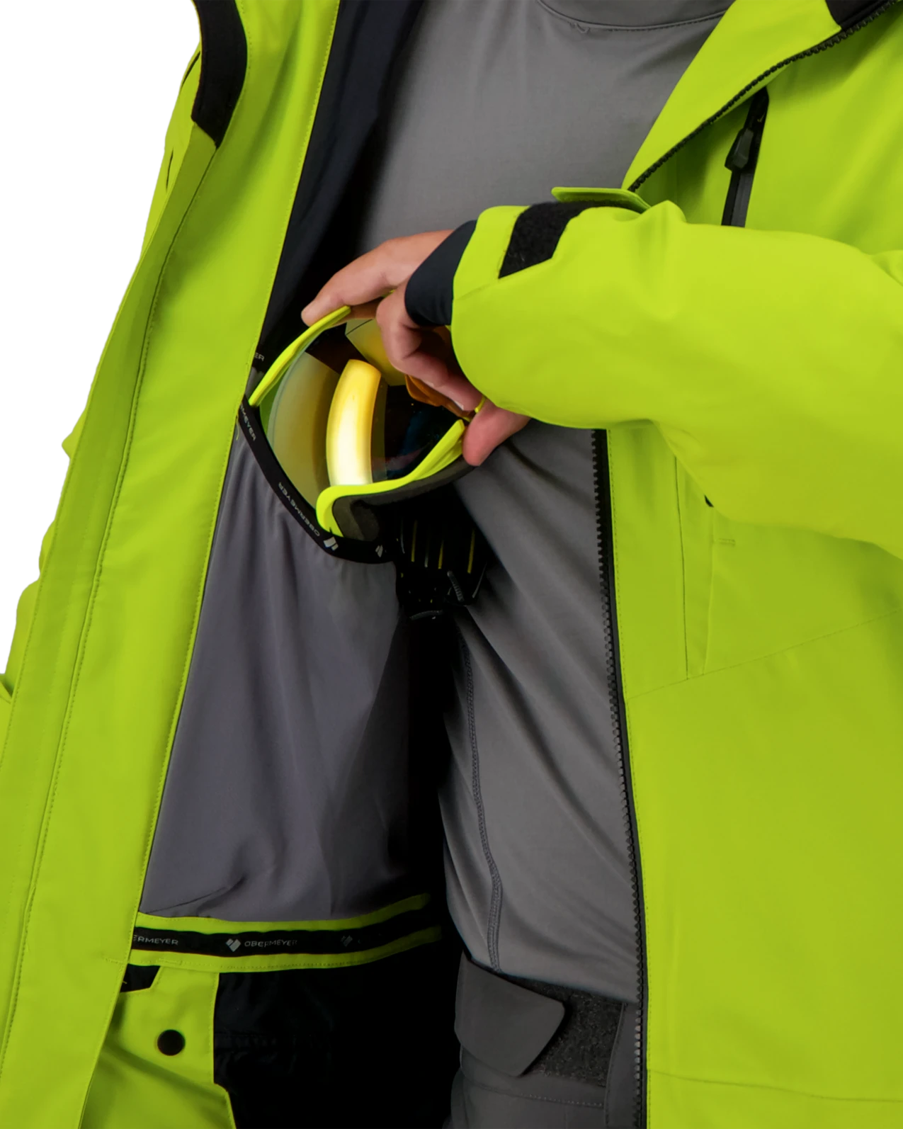 Obermeyer Charger Jacket - Matcha 12 Obermeyer Charger Jacket - Matcha - Image 10