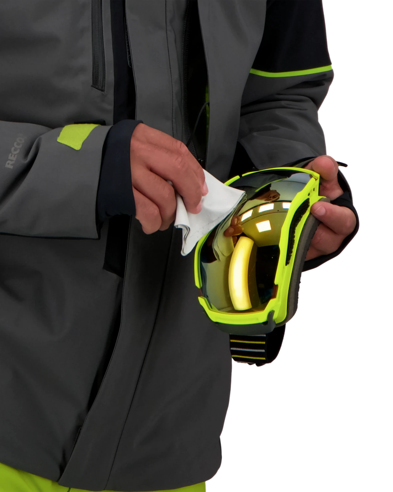 Obermeyer Kenai Jacket - Coal 9 Obermeyer Kenai Jacket - Coal - Image 7