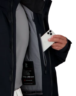 Obermeyer Sutton Jacket - Black -Obermeyer Sales Store WebZoom 2110616009 S10 MODDET6