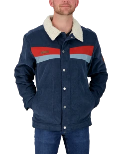 Obermeyer Condor Corduroy Jacket - Raw Indigo