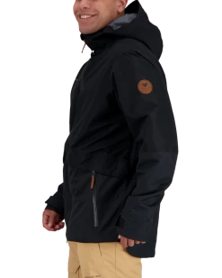 Obermeyer Chandler Shell Jacket - Black -Obermeyer Sales Store WebZoom 2202516009 S04 MODSDE