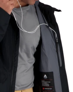 Obermeyer Chandler Shell Jacket - Black -Obermeyer Sales Store WebZoom 2202516009 S09 MODDET5