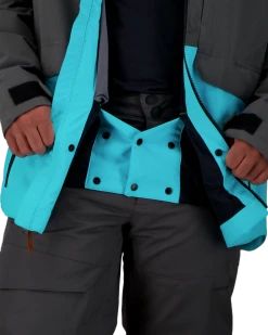 Obermeyer Chandler Shell Jacket - Coal -Obermeyer Sales Store WebZoom 2202520004 S11 MODDET7