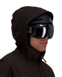 Obermeyer Chandler Shell Jacket - Leather -Obermeyer Sales Store WebZoom 2202521019 S11 MODDET7