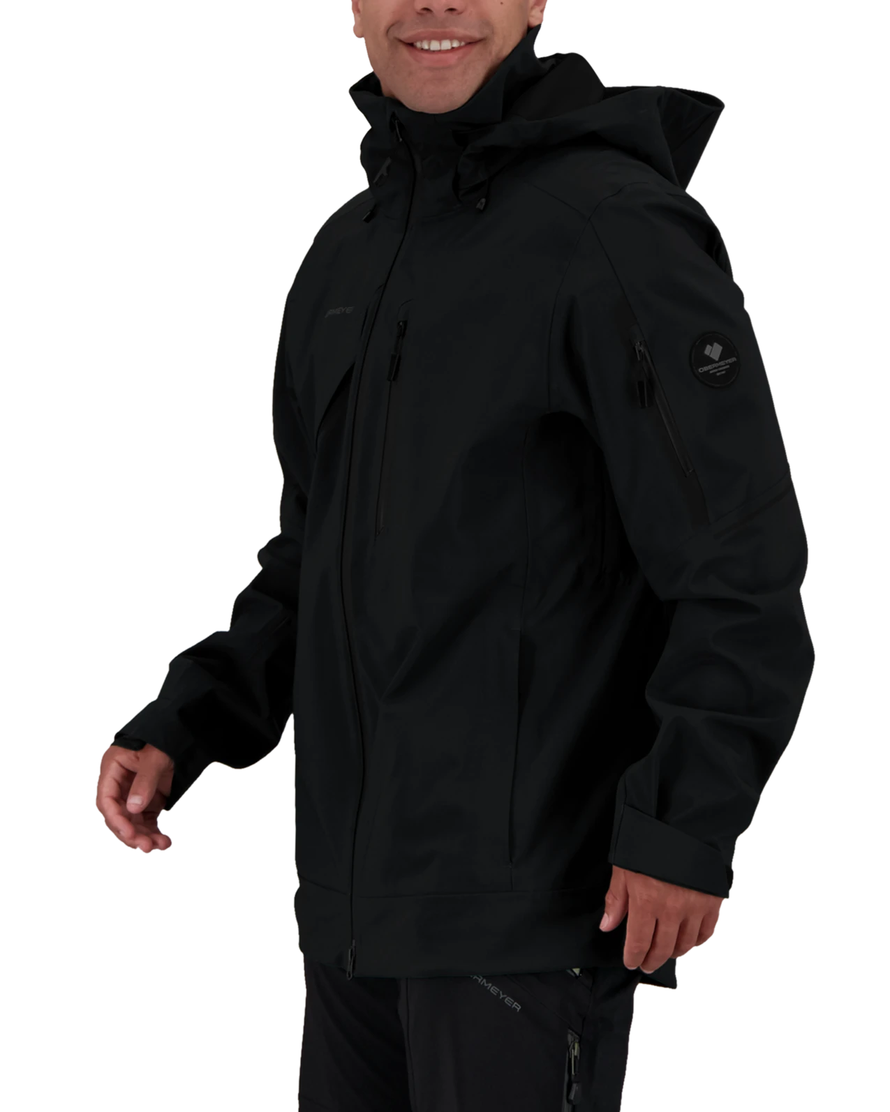 Obermeyer Foraker Shell Jacket - Black 5 Obermeyer Foraker Shell Jacket - Black - Image 3