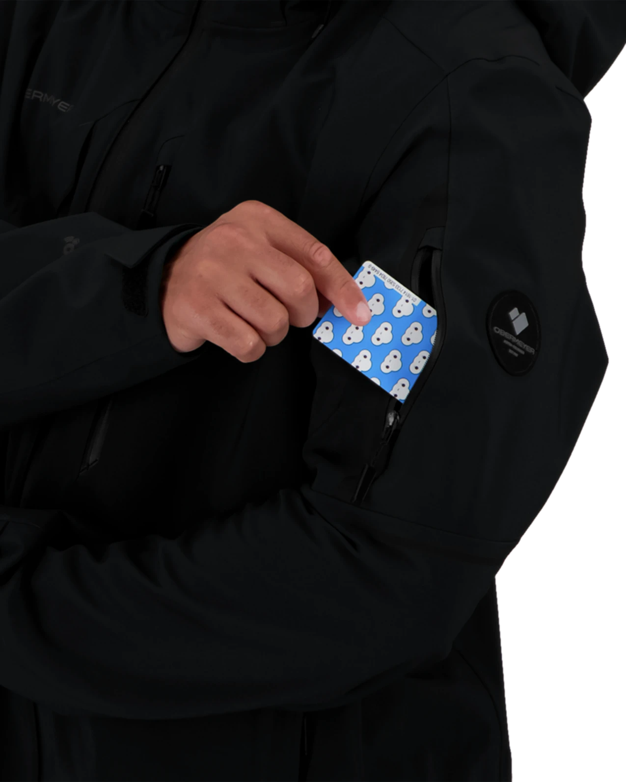 Obermeyer Foraker Shell Jacket - Black 7 Obermeyer Foraker Shell Jacket - Black - Image 5