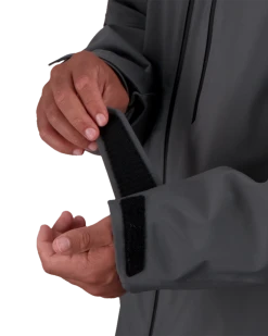 Obermeyer Foraker Shell Jacket - Coal -Obermeyer Sales Store WebZoom 2204520004 S05 MODDET1