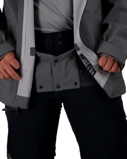 Obermeyer Foraker Shell Jacket - Coal -Obermeyer Sales Store WebZoom 2204520004 S11 MODDET7