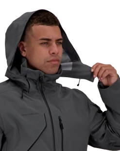 Obermeyer Foraker Shell Jacket - Coal -Obermeyer Sales Store WebZoom 2204520004 S12 MODDET8