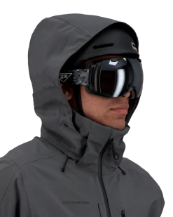 Obermeyer Foraker Shell Jacket - Coal -Obermeyer Sales Store WebZoom 2204520004 S13 MODDET9