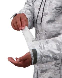 Obermeyer Foraker Shell Jacket - Snow Squall -Obermeyer Sales Store WebZoom 2204521104 S05 MODDET1