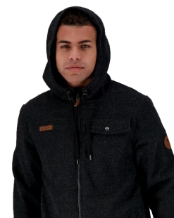 Obermeyer Wyatt Wooly Jacket - Black II -Obermeyer Sales Store WebZoom 2205421009 S05 MODDET1