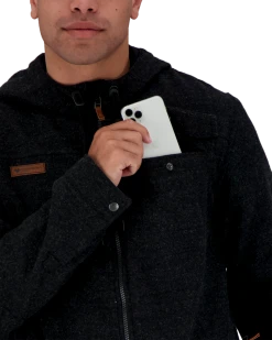 Obermeyer Wyatt Wooly Jacket - Black II -Obermeyer Sales Store WebZoom 2205421009 S07 MODDET3