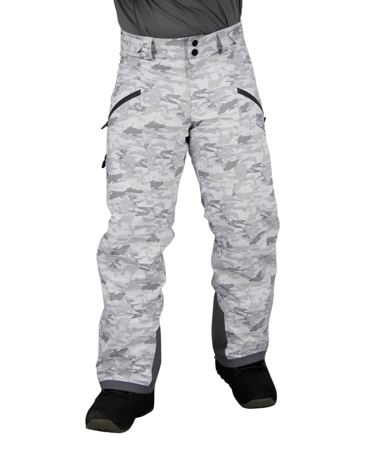 Obermeyer Foraker Shell Pant - Snow Squall 3 Obermeyer Foraker Shell Pant - Snow Squall