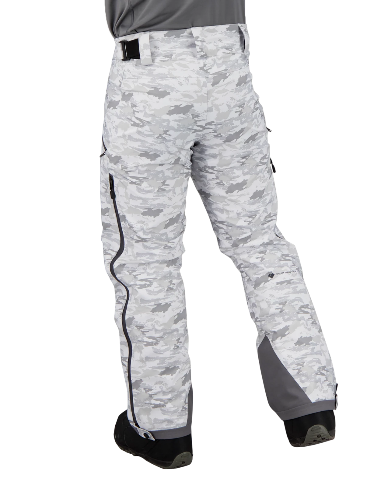 Obermeyer Foraker Shell Pant - Snow Squall 4 Obermeyer Foraker Shell Pant - Snow Squall - Image 2