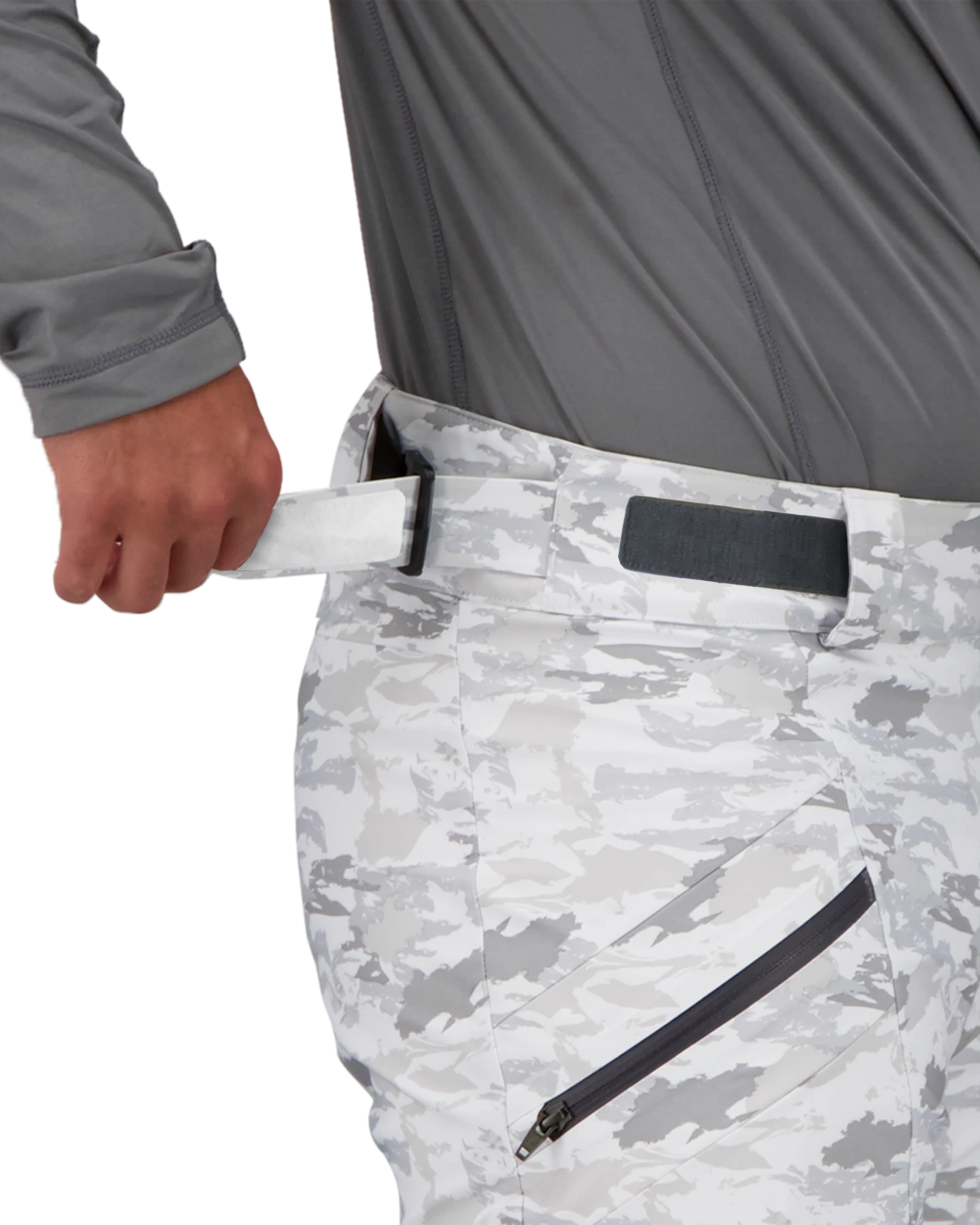 Obermeyer Foraker Shell Pant - Snow Squall 6 Obermeyer Foraker Shell Pant - Snow Squall - Image 4