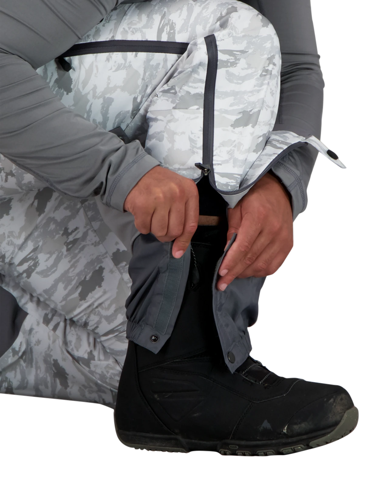 Obermeyer Foraker Shell Pant - Snow Squall 10 Obermeyer Foraker Shell Pant - Snow Squall - Image 8