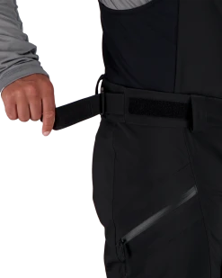 Obermeyer Fairweather Shell Bib Pant - Black -Obermeyer Sales Store WebZoom 2507916009 S06 MODDET2