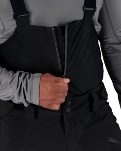 Obermeyer Fairweather Shell Bib Pant - Black -Obermeyer Sales Store WebZoom 2507916009 S10 MODDET6