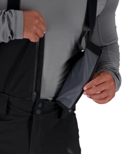 Obermeyer Fairweather Shell Bib Pant - Black -Obermeyer Sales Store WebZoom 2507916009 S11 MODDET7