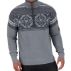Obermeyer Fritz ½ Zip Sweater - Knightly -Obermeyer Sales Store WebZoom 2602819003 S01 MODFRT