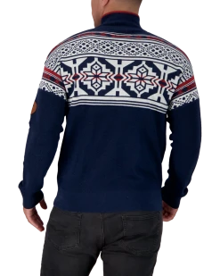 Obermeyer Fritz ½ Zip Sweater - Admiral -Obermeyer Sales Store WebZoom 2602821174 S03 MODBCK