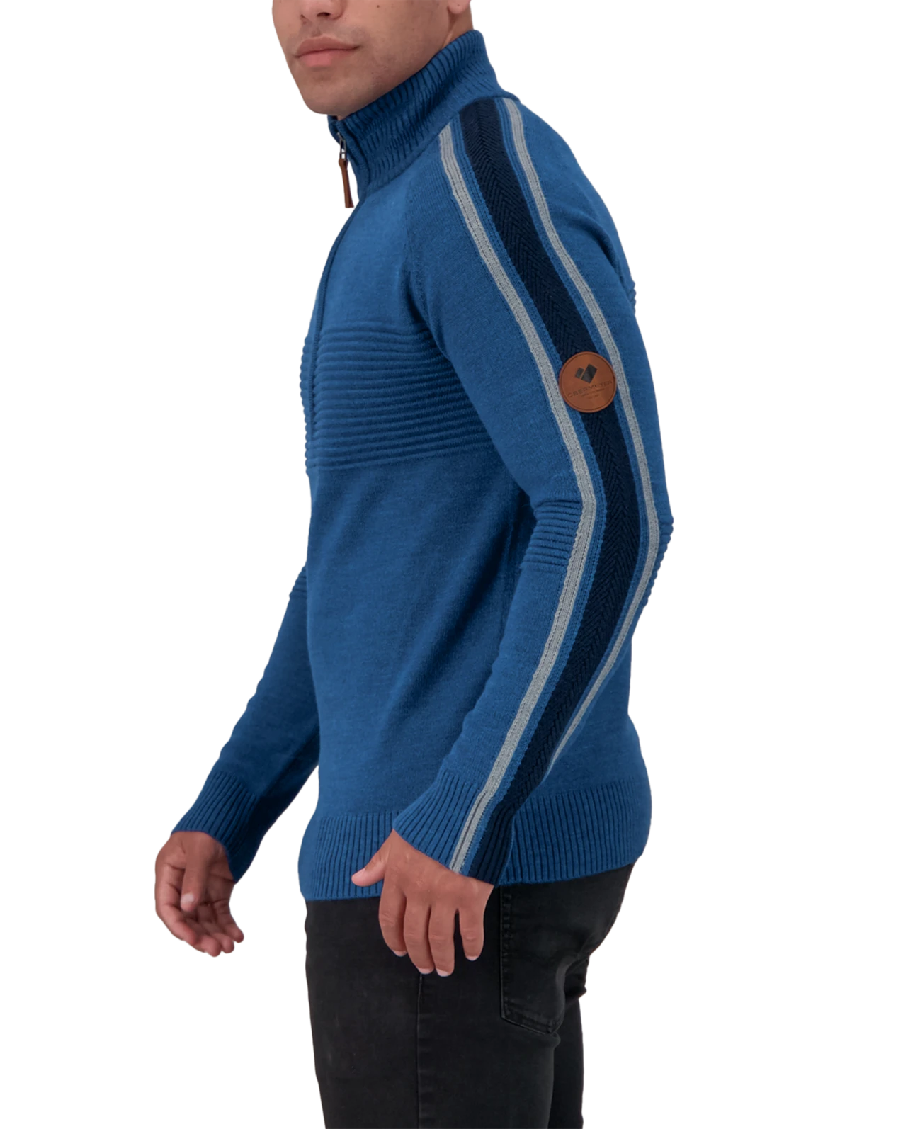 Obermeyer Vince ½ Zip Sweater - Blueprint 5 Obermeyer Vince ½ Zip Sweater - Blueprint - Image 3