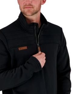 Obermeyer Jace Fleece Pullover - Black -Obermeyer Sales Store WebZoom 2704416009 S05 MODDET1
