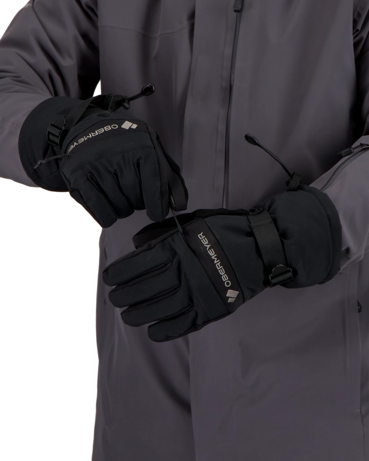 Obermeyer Men's Regulator Glove - Black 4 Obermeyer Men's Regulator Glove - Black - Image 2