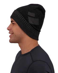 Obermeyer Men's Eugene Beanie - Black -Obermeyer Sales Store WebZoom 2804816009 S04 MODDET1