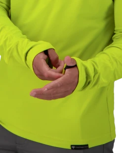 Obermeyer Flex 1/4 Zip Baselayer Top - Matcha -Obermeyer Sales Store WebZoom 2901321086 S06 MODDET2