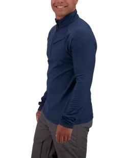 Obermeyer Flex 1/4 Zip Baselayer Top - Admiral -Obermeyer Sales Store WebZoom 2901321174 S04 MODSDE